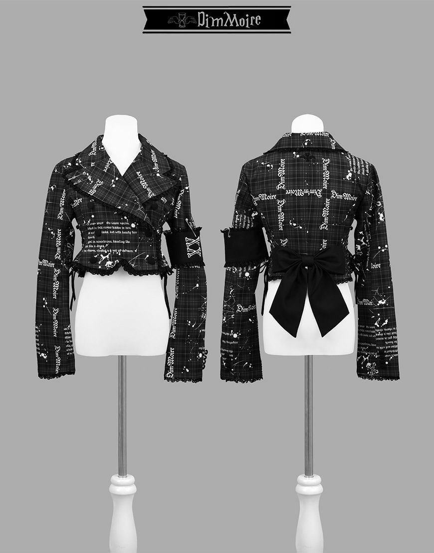 DimMoire【ディムモアール】夢纏うサスペンダースカート/Black