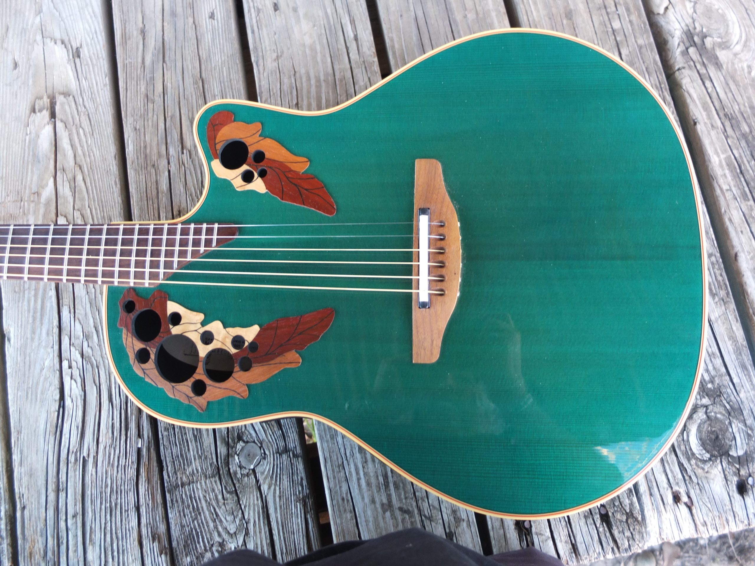 Ovation 6868 Elite Standard 1997 – Emerald Green – Action Sound Music
