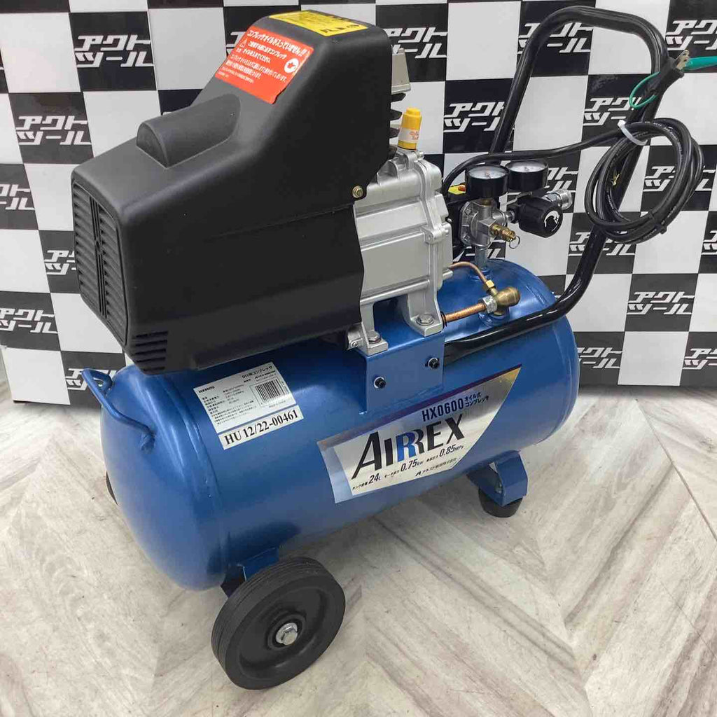 AIRREX アネスト岩田 HX0600 エアコンプレッサー 塗装 タイヤ交換