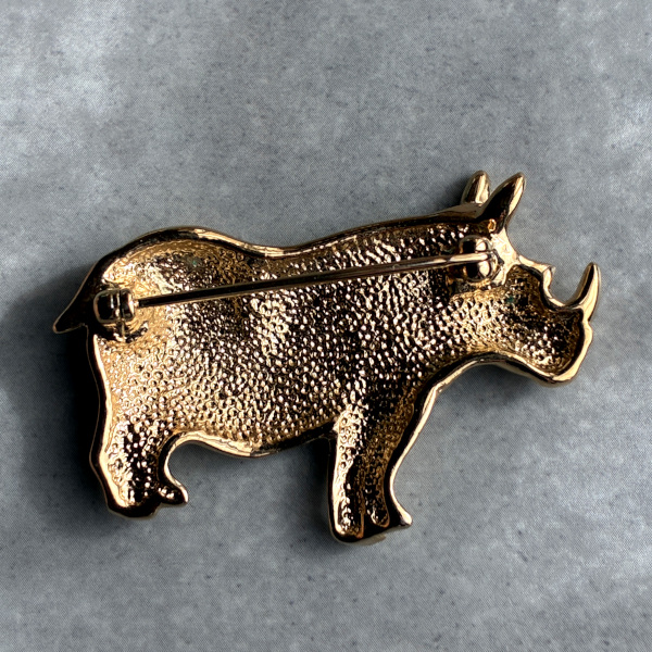 英国ヴィンテージサイのブローチ＊クリスタル|アクトンアンティークス