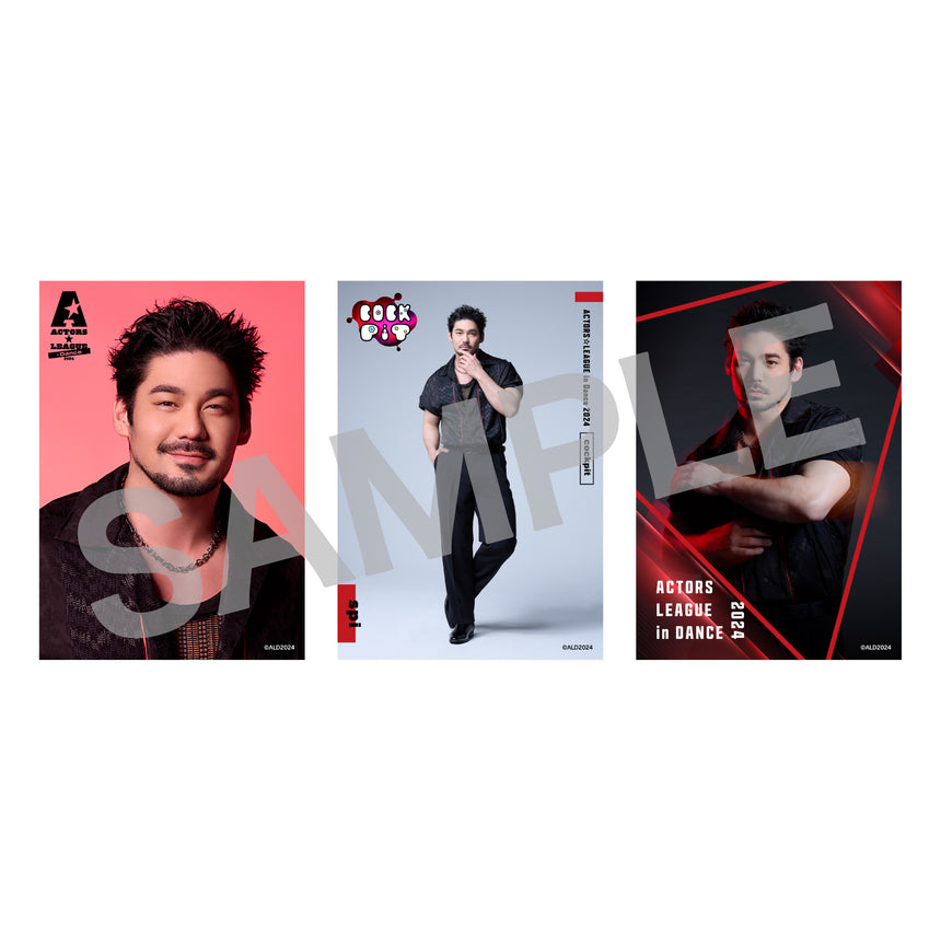 ブロマイド3枚セット cockpit – ACTORS☆LEAGUE ONLINE STORE