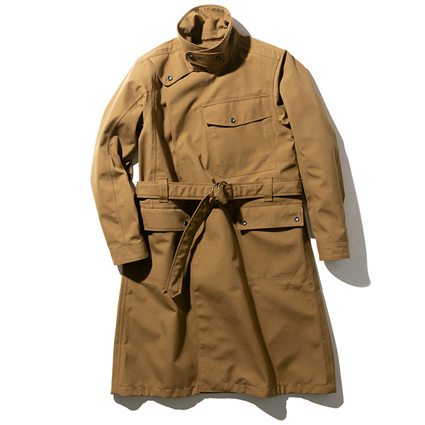 コート丈でもバイクに跨るストレスを軽減する「Despatch Riders Coat