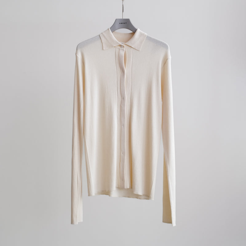 HIGH GAUZE SILK SHIRT – ABOUT