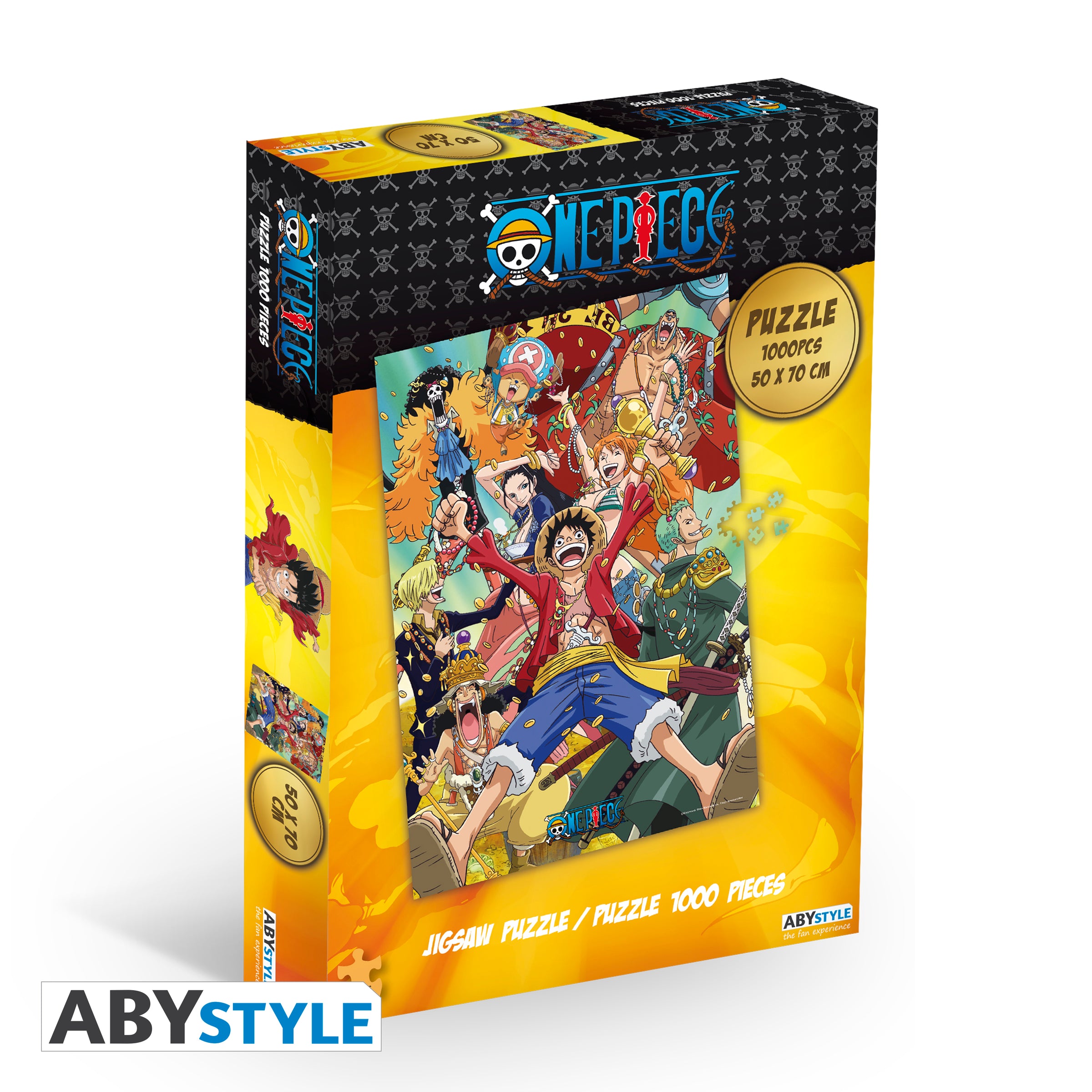 One Piece Straw Hat Crew Jigsaw Puzzle 1000 Pcs – ABYstyle USA