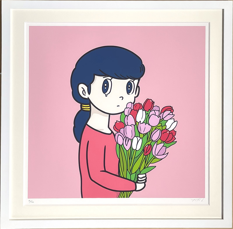 ハシヅメユウヤ橋爪悠也eye waterキャンバス✕ジクレー