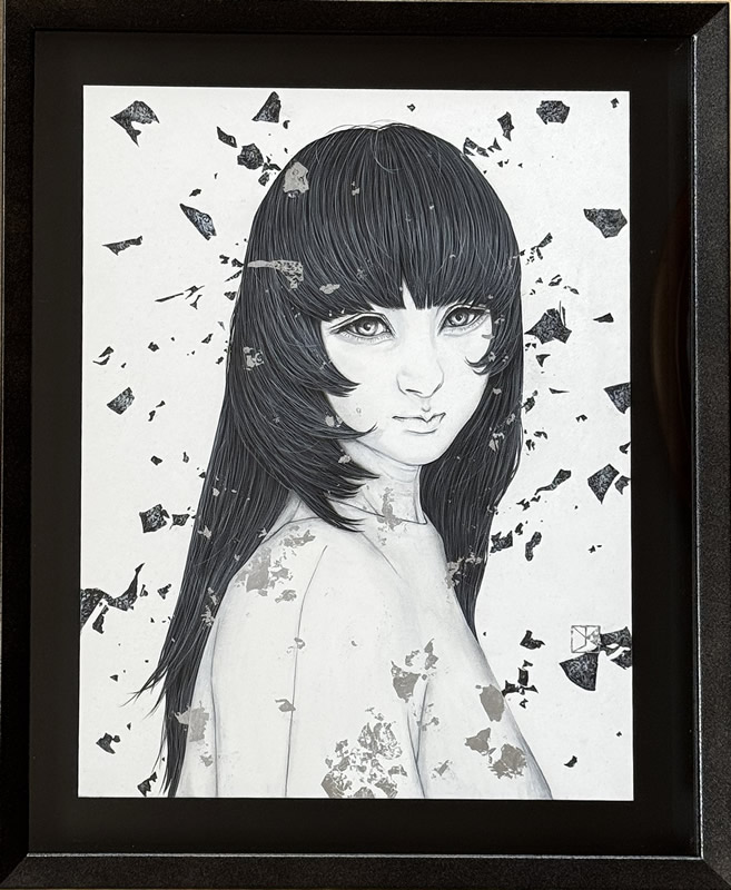 川島優「Recipient」/現代日本画/絵画販売