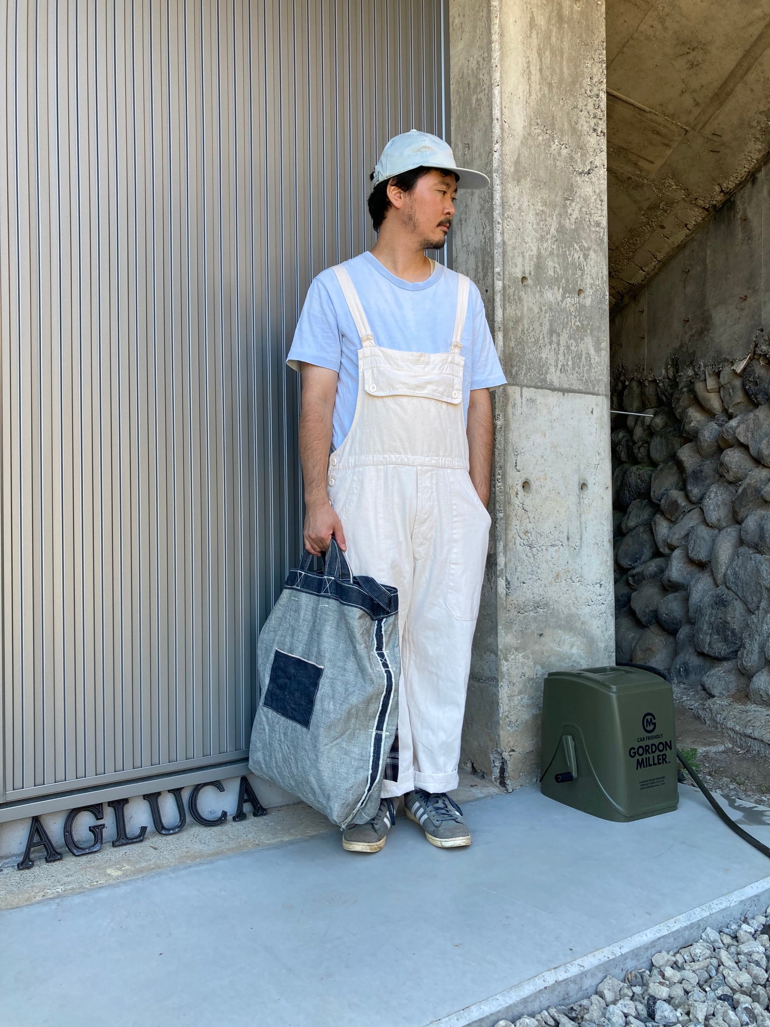 3wayデニムバック（ショルダー、肩がけ、手持ち）リバーシブル│AGLUCA