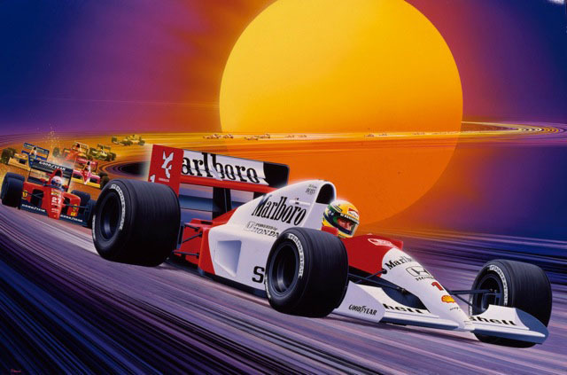 Info]長岡秀星「アイルトン・セナ～栄光への軌跡」- F速公式サイト -