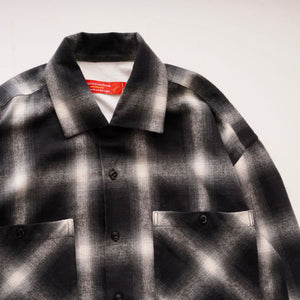 ADOLUVLE アドラーブル フランネル オンブレ チェックシャツ 日本製