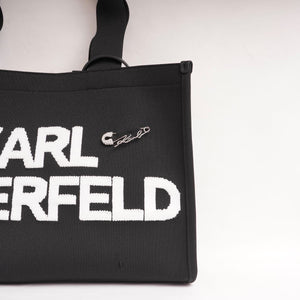 KARL LAGERFELD PARIS カールラガーフェルド ポーチ付きトートバッグ