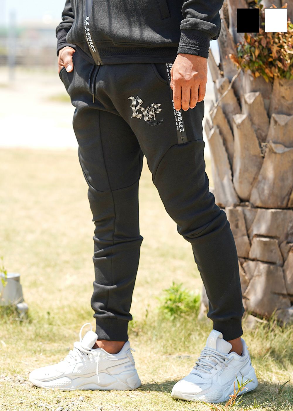 RTEG/R.ストーンジップスウェットパンツ | adamsJUGGLER（アダムス