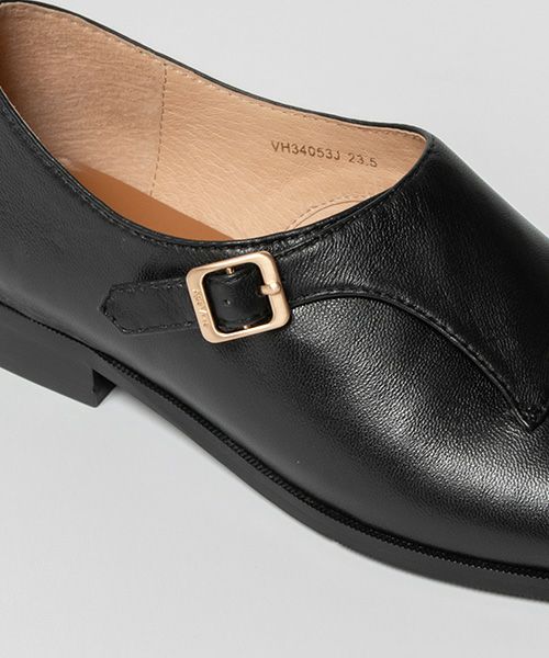 40%OFF】レザーモンクストラップシューズ | A de Vivre（アドゥ