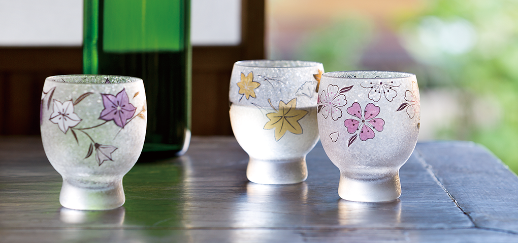 The Premium Nippon Taste 四季めぐり|日本製｜ガラス食器ブランド