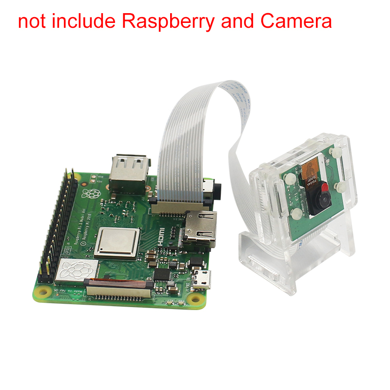 透明カメラホルダーアクリルサポートブラケットケース Raspberry Pi