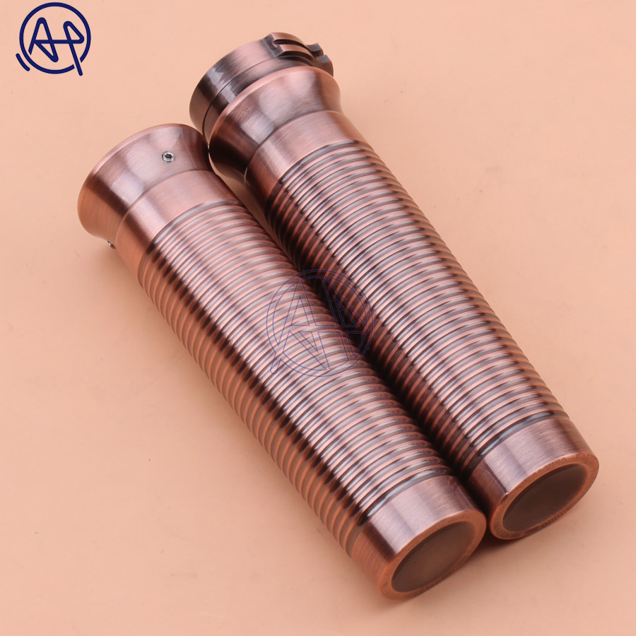 Bronze Color Aluminum Retro Custom Footrest+Shifter Peg+Handlebar