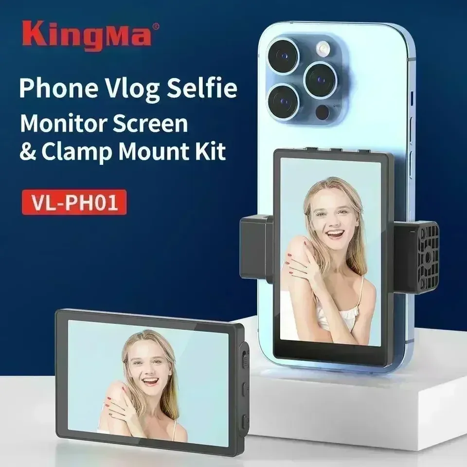 Kingma Smartphone Vlog Selfie Monitor Screen Magnetic Phone Rear