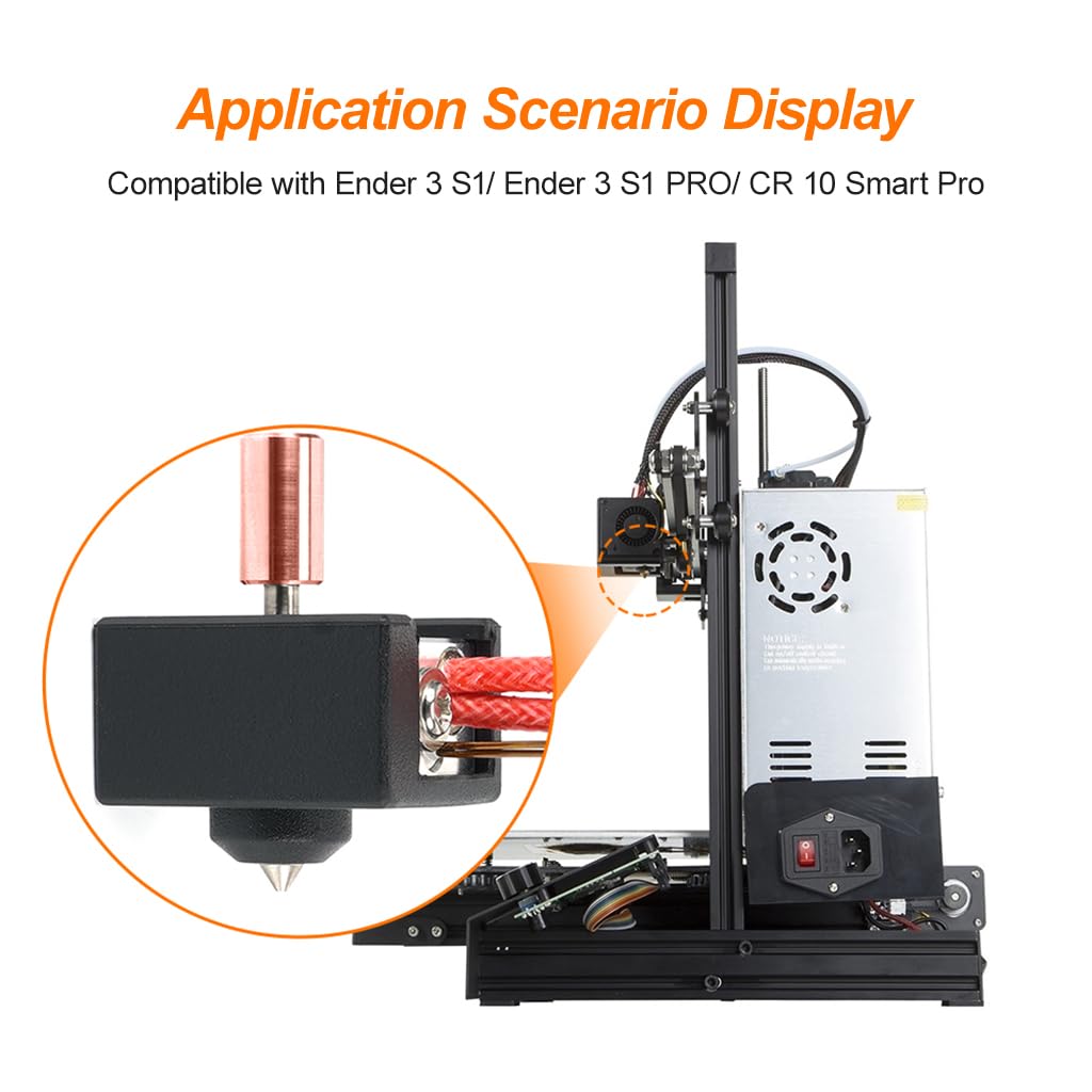 Sprite Extruder Upgrade Heater Block Kit for Creality, Ender 3 S1