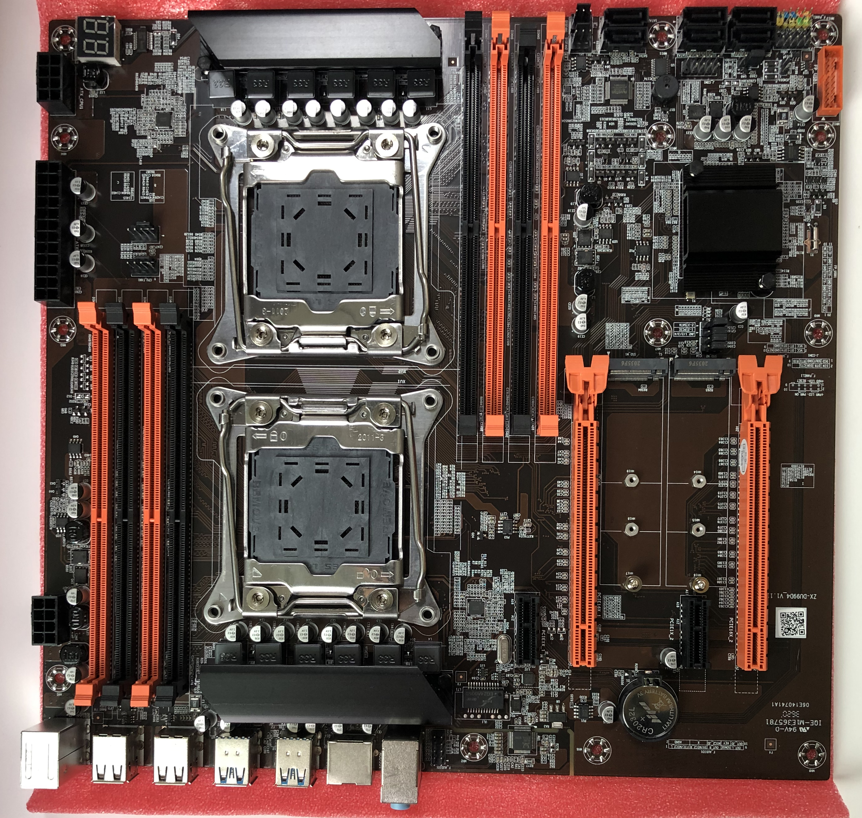 X99 Motherboard Set Dual CPU with E5 2680 V4 64GB DDR4 Ram 2400mhz