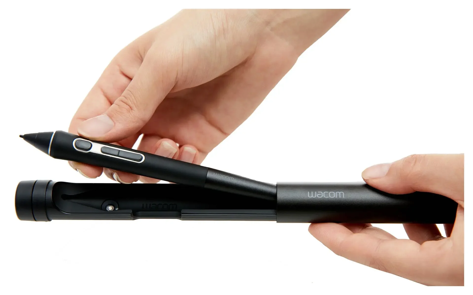 プロペン用のオリジナルのwacom保護ペンボックスケース2ラック42215 KP