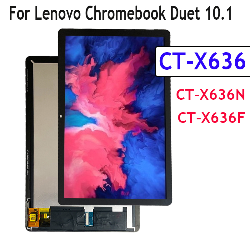 Tablet LCD For Lenovo Chromebook Duet 10.1 CT-X636F CT-X636N CT
