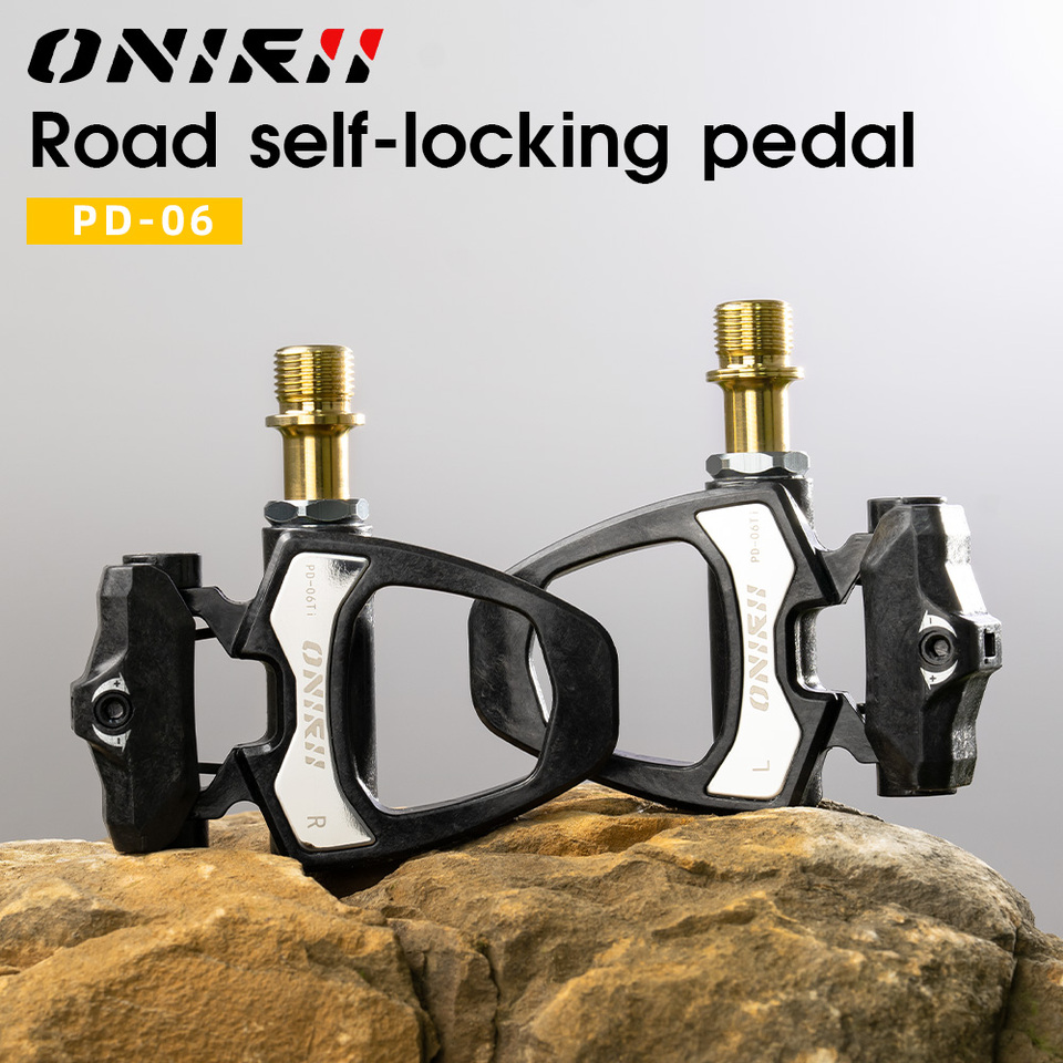 ONIRII Road Bike Carbon Lock Pedals PD-06 Bicycle SPD Self-Locking