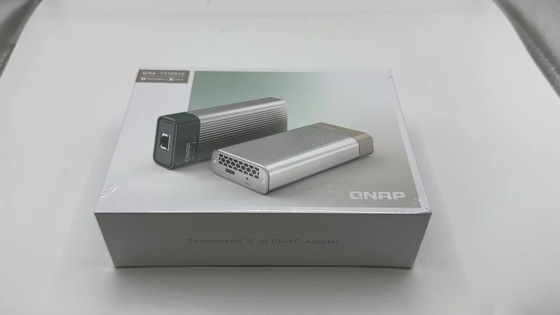 Qnap QNA-T310G1S thunderbolt 3〜10gbe用アダプターシングルポート