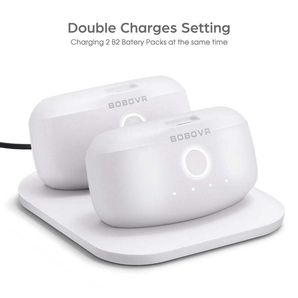 BOBOVR P4 ツイン バッテリー アップグレード コンボ Pico4 pro 再循環