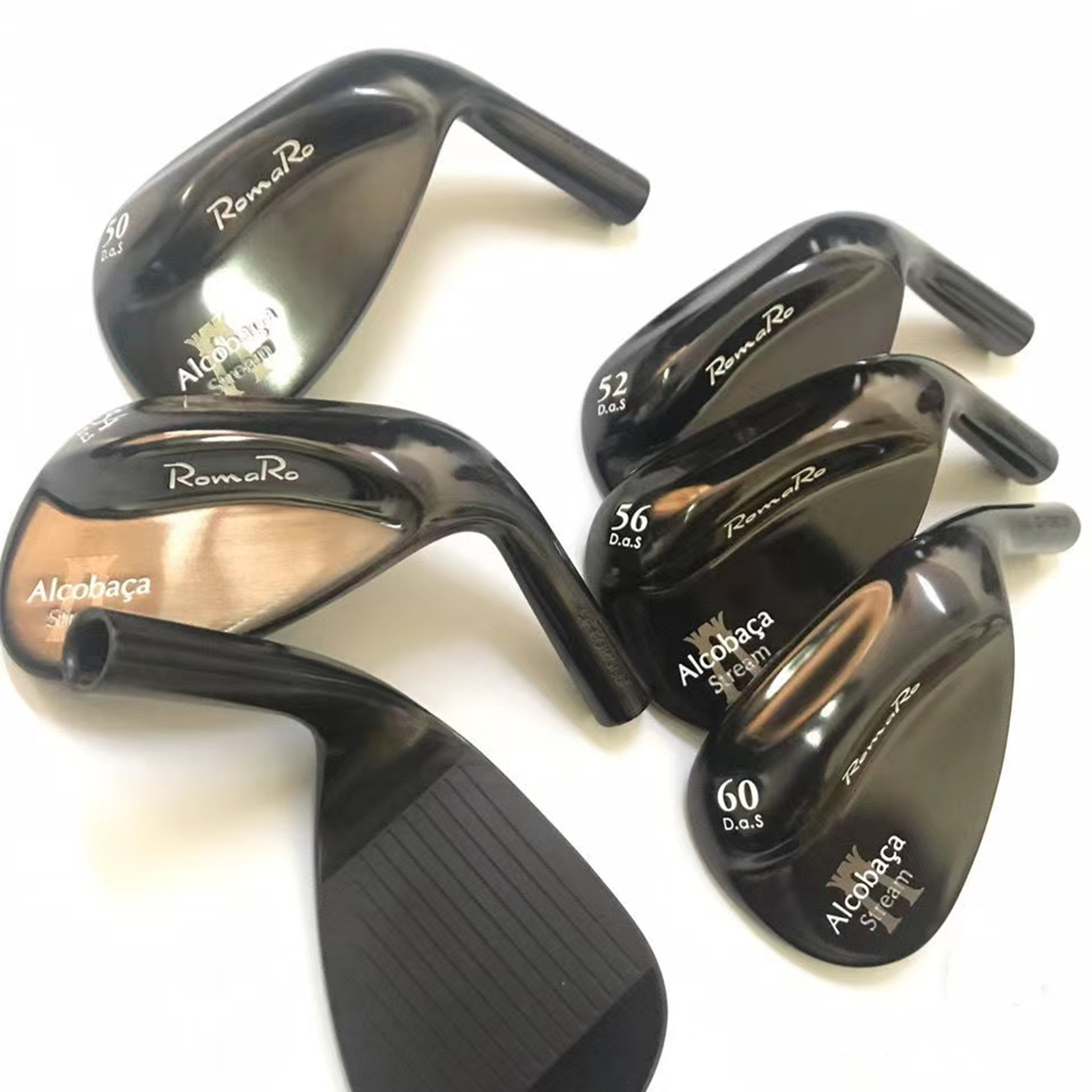 New Golf Wedges Black Romaro Alcobaca Stream Wedges 50 52 54 56 58