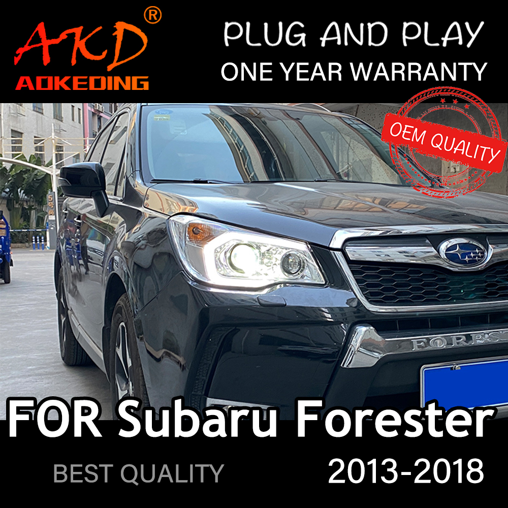 ヘッドライトスバルフォレスター2013-2018車 автомобильные товары led
