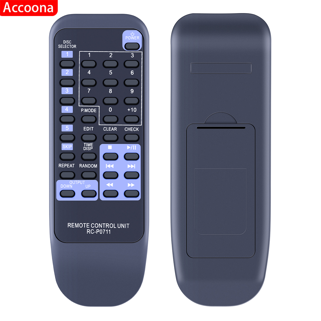 ケンウッド用の新しいリモコン,リモートコントロールRC-P0711 cd406