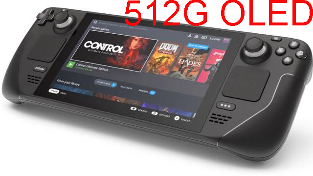 Steam Deck Oled 512GB Handheld Console,delivering more than enough