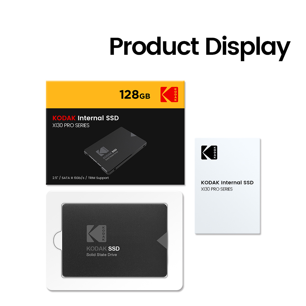 Kodak SSD Hard Disk 128GB 256GB 512GB 1TB SATA III 2.5 inch