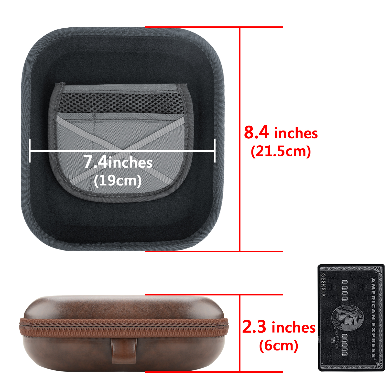 Geekria ヘッドフォンケース Sony WH-1000XM6、WH1000XM5、WH-1000XM4