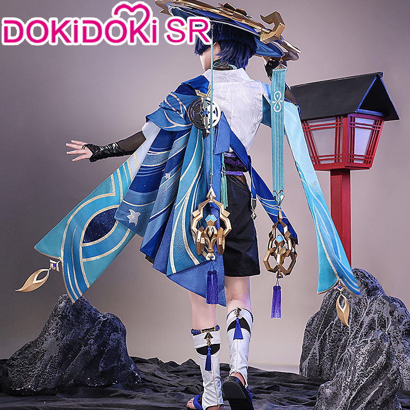 IN STOCK Wanderer Scaramouche Cosplay Game Genshin Impact【S-3XL