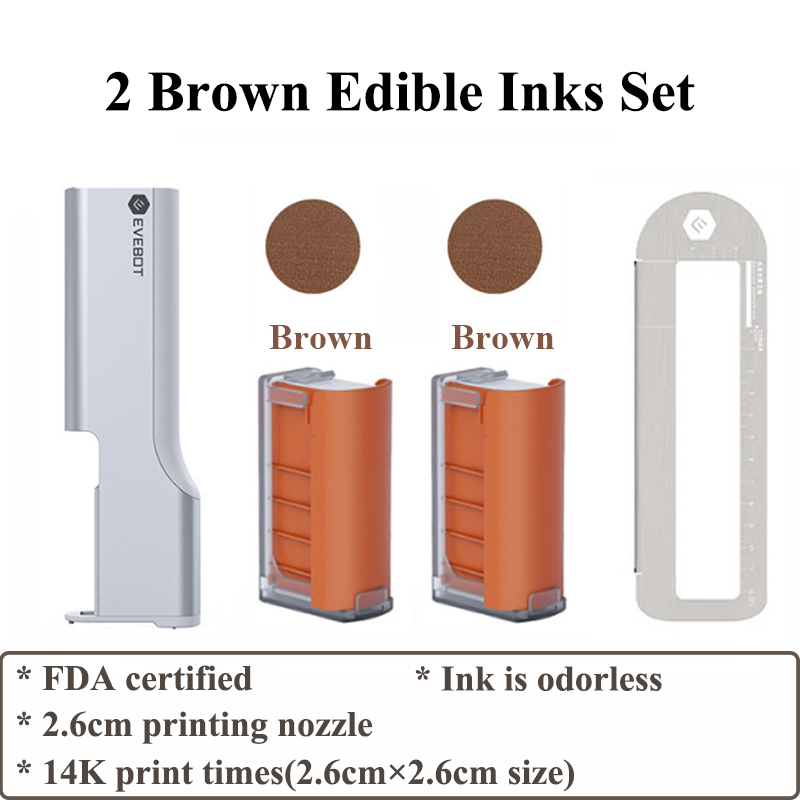 Evebot 食品グレードのポータブル PrintPen ハンドヘルド