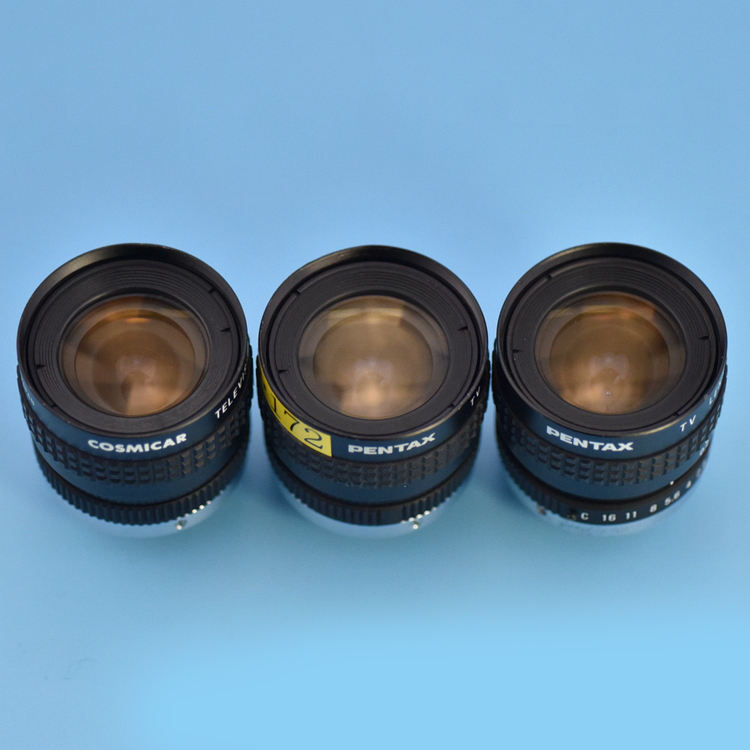 PENTAX/COSMICAR machine vision fixed focus industrial lens 8.5mm 1