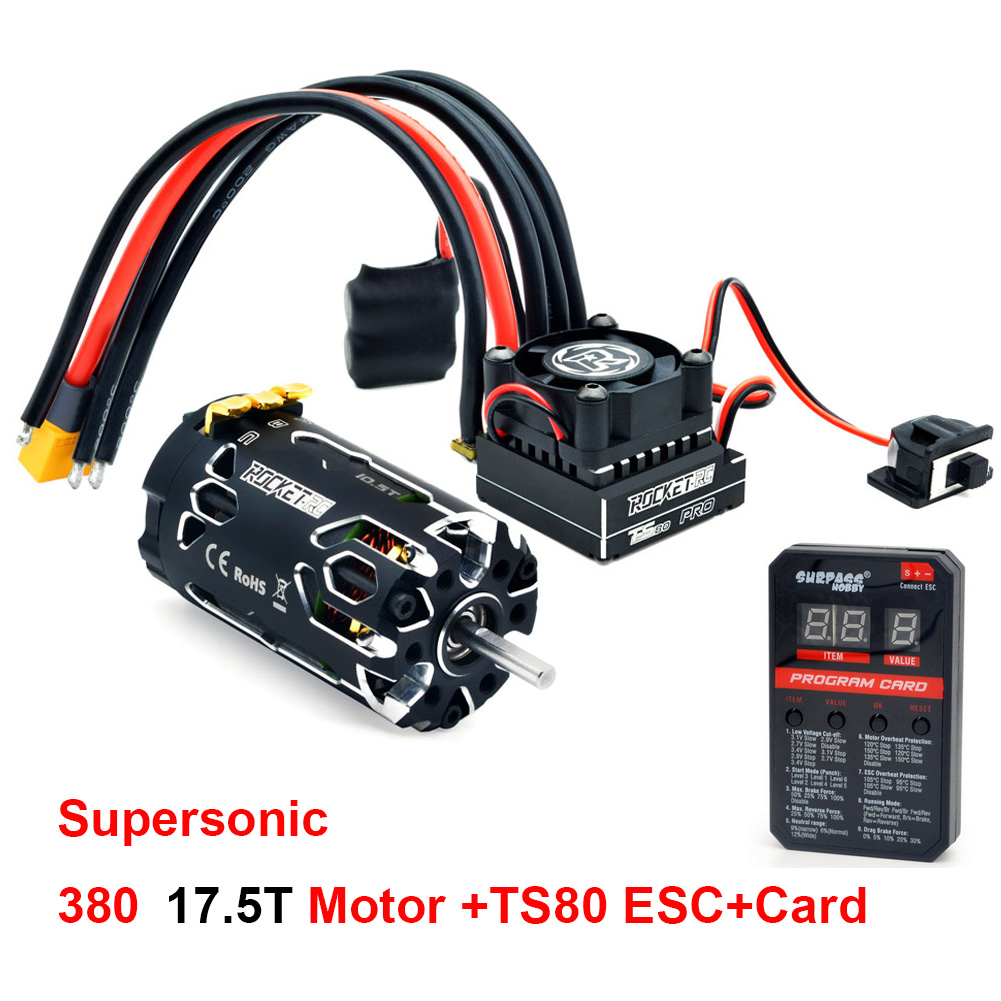 Surpass Hobby Rocket-RC Supersonic 380 8.5T 10.5T 13.5T 17.5T