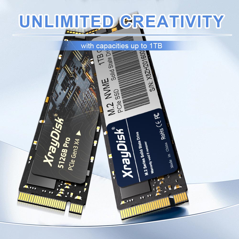 値下げXrayDisk 1TB Pro PCIe Gen3 X4 SSD Xraydisk M2 NVMe SSD High