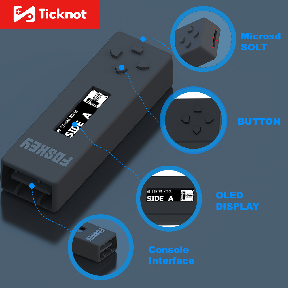 FDSKey ディスクエミュレータファミリーコンピュータ SD カード