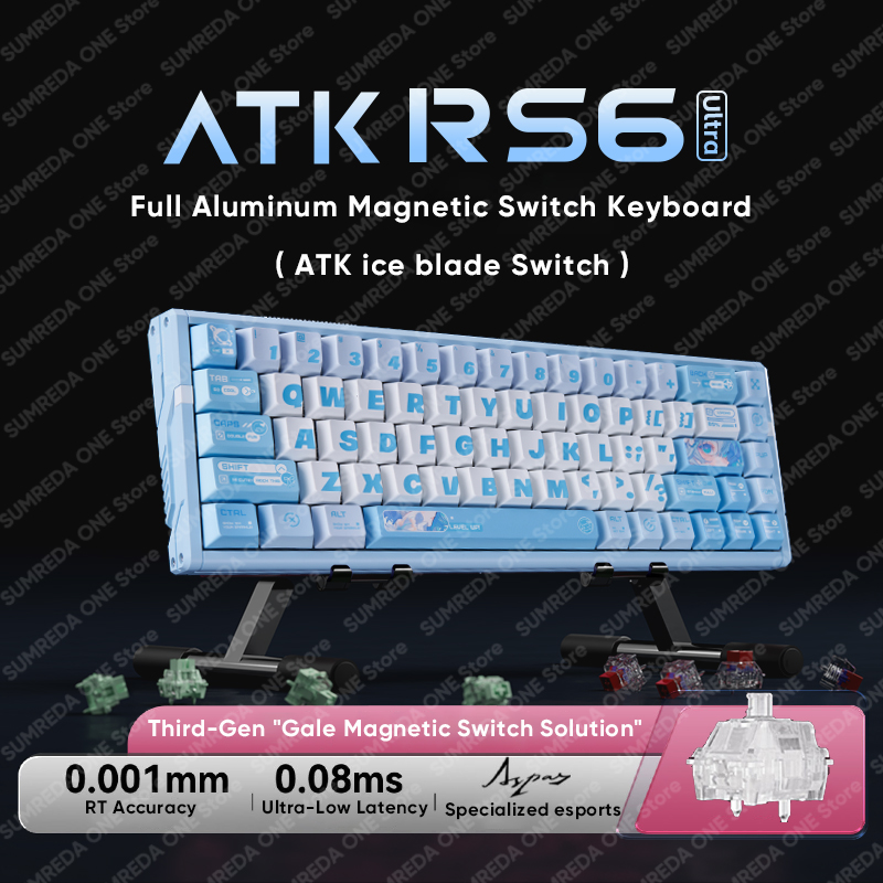 ATK RS6 Ultra Gaming Magnetic Switch Keyboard 0.005MM Rapid