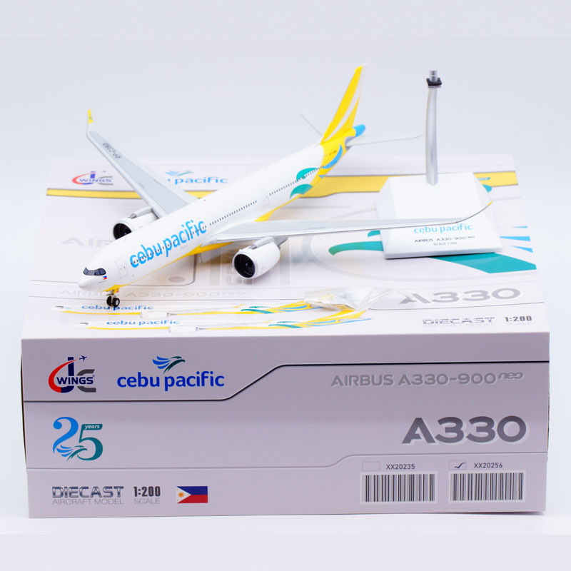 XX20256 Alloy Collectible Plane Gift JC Wings 1:200 Cebu Pacific