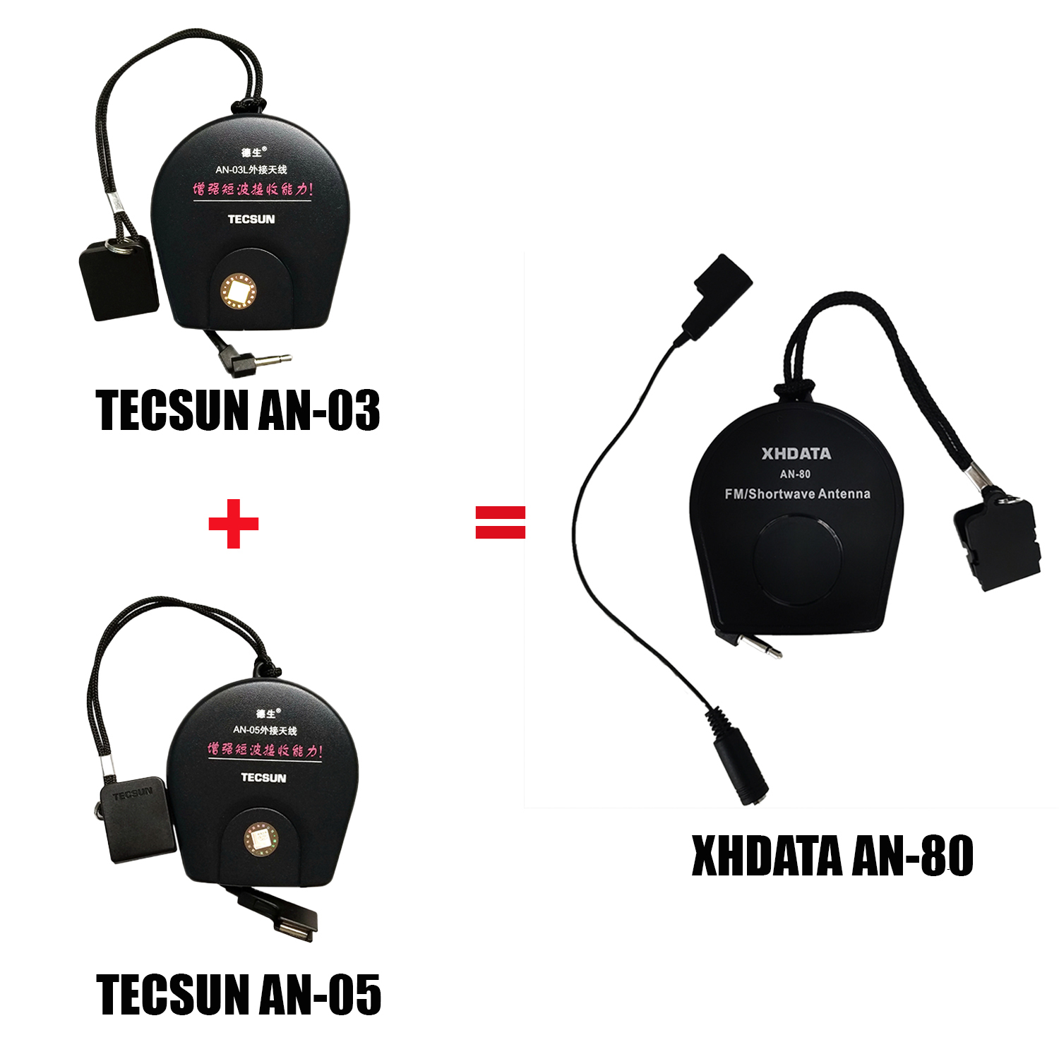 XHDATA AN-80 External Antenna Suitable with all Radio Receiver