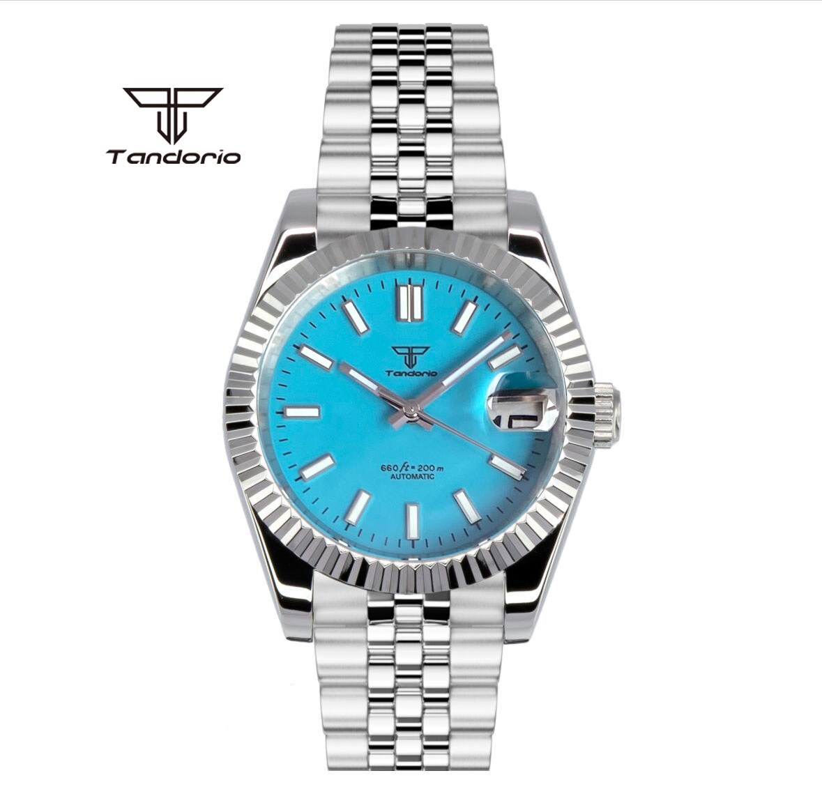 Tandorio Datejust TD136 dress NH35A 36mm/39mm Sapphire Crystal