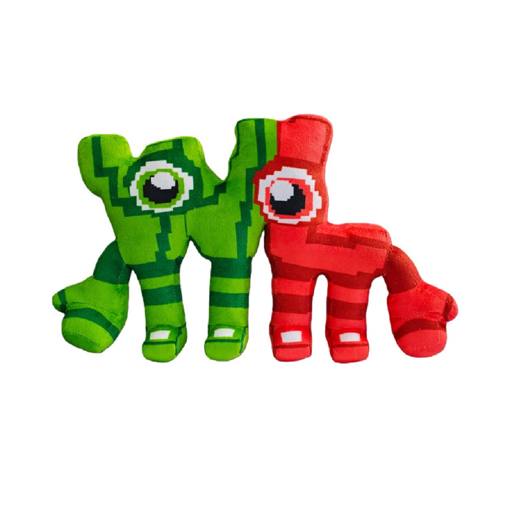 21/25cmのかわいい漫画風「ブレインロット」ぬいぐるみ、ゲームを