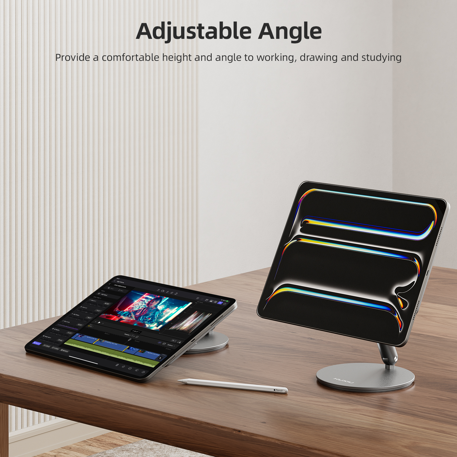 KUXIU X44PRO Magnetic Wireless iPad Charging Stand With 360