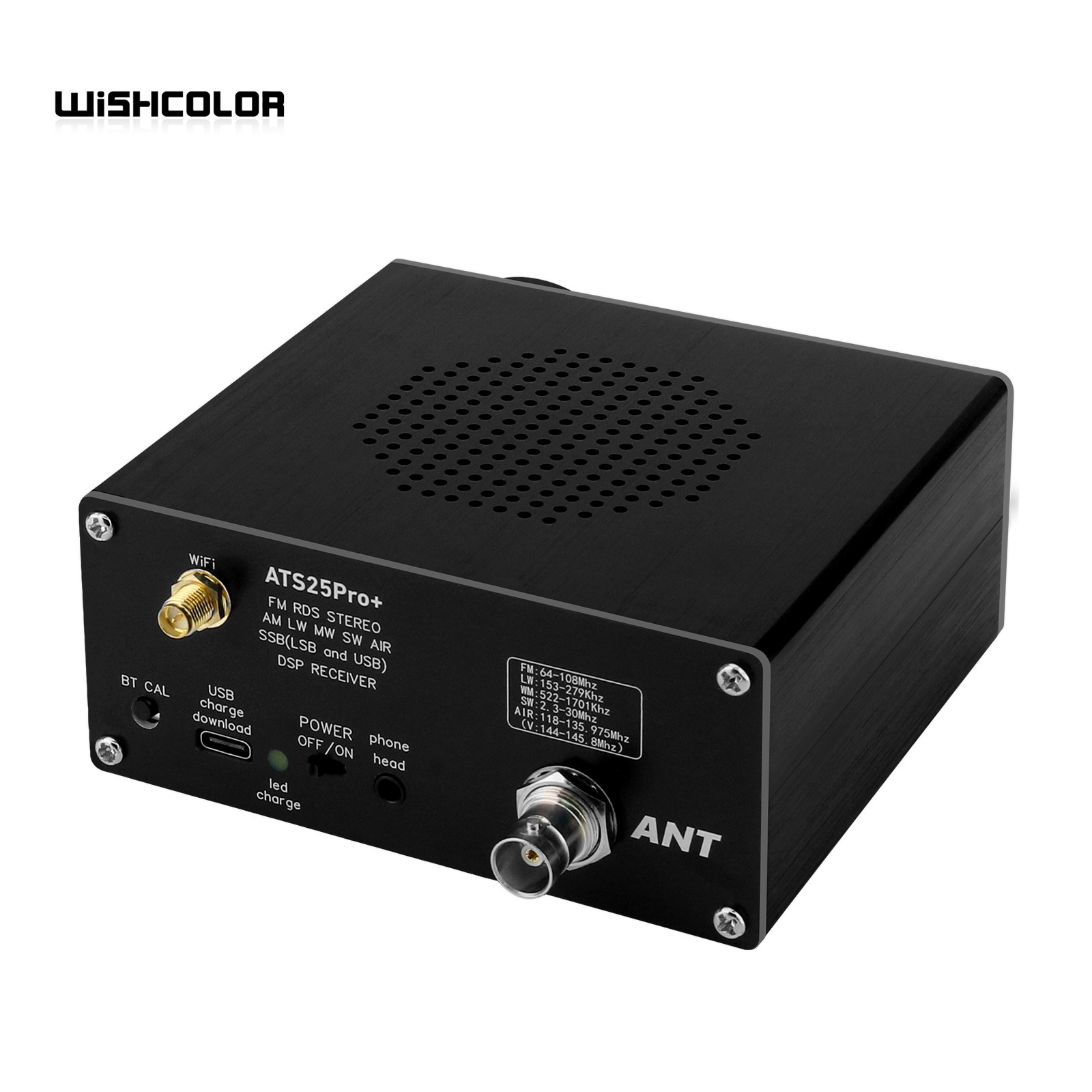 HAMGEEK ATS25 Pro+ FM SW SSB MW LW AIR SDR レシーバー 航空帯域