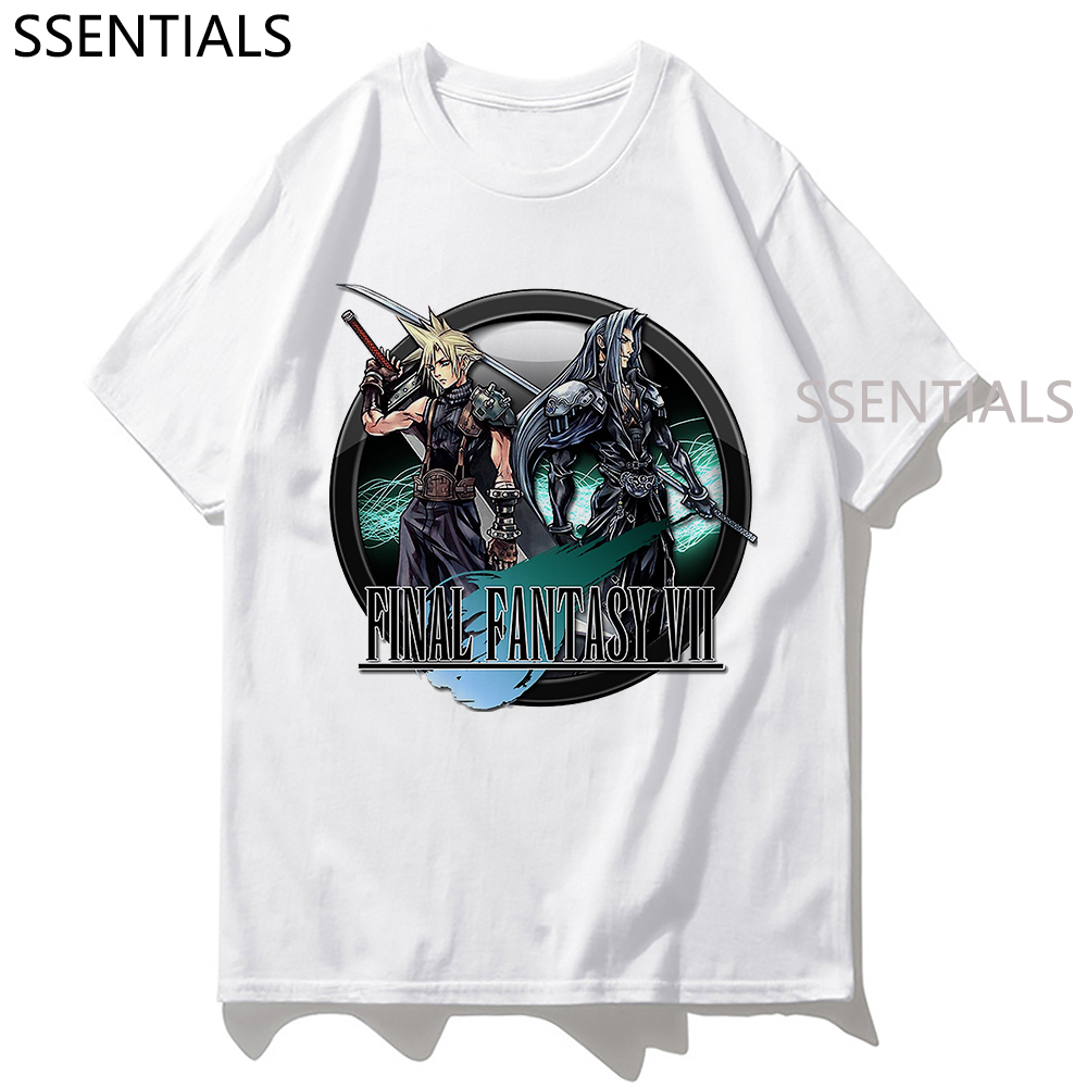 ファイナルファンタジーvii tシャツ男性/女性服原宿tシャツセフィロス