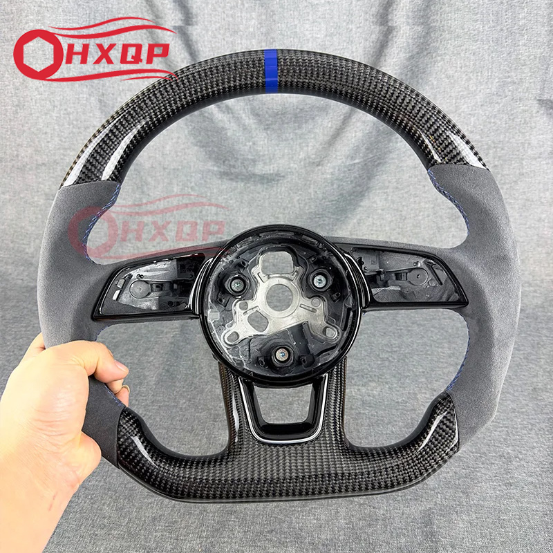 カーボンファイバースポーツアウディ用ステアリングホイール,車の