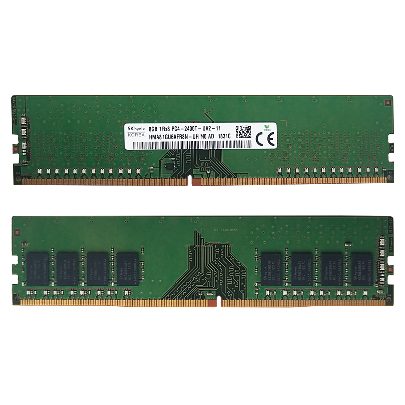 SK hynix DDR4 8GB 2400MHz RAM 1Rx8 PC4-2400T デスクトップメモリ