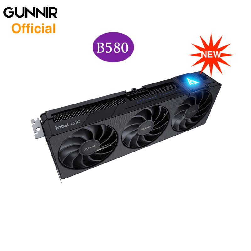 New arrival! Complete Original New GUNNIR Intel Arc B580 12GB